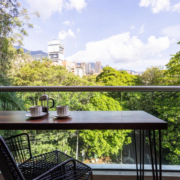 Prime Location with Park Views AC in El Poblado - Apartamento de 1 dormitorio - 29