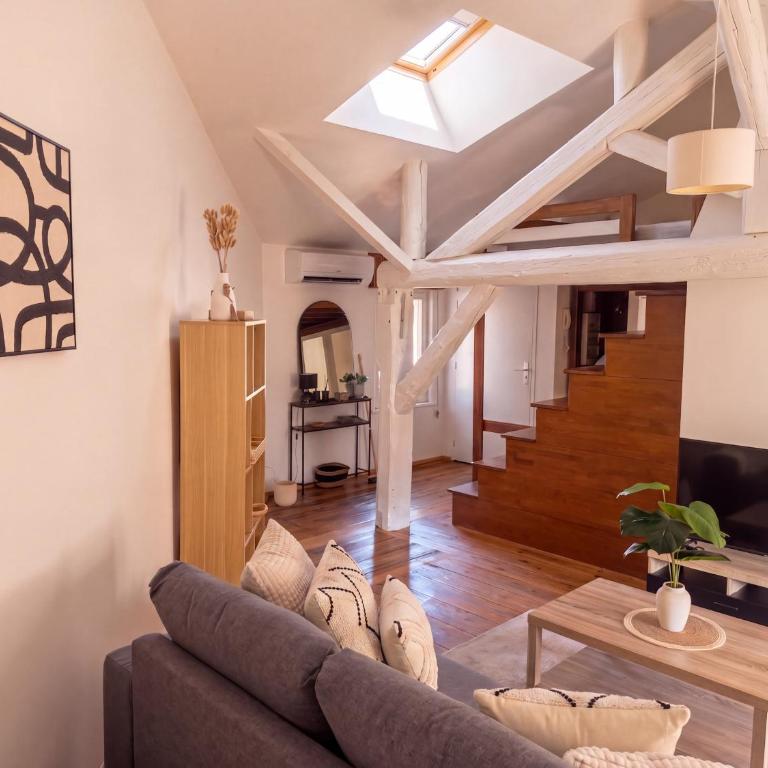 Mezzanine 10 min walk from Place Stanislas - Appartement 1 Chambre - 2