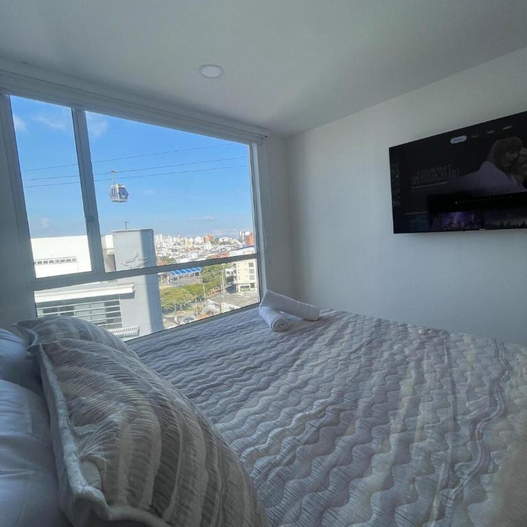 HOSTARA Elite Stay in Urban Suite, Cable, Manizales - Apartamento de 1 dormitorio con vistas a la ciudad - 3