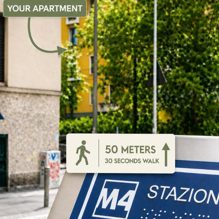 CasaMilano - Metro 2 passi - Duomo & Linate Direct - AC - Two-Bedroom Apartment - 9