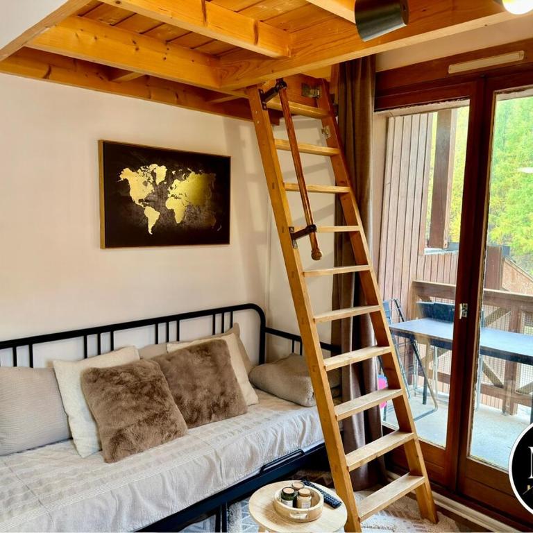 Charmant studio avec coin nuit en mezzanine La Foux d'Allos - Appartement - 4