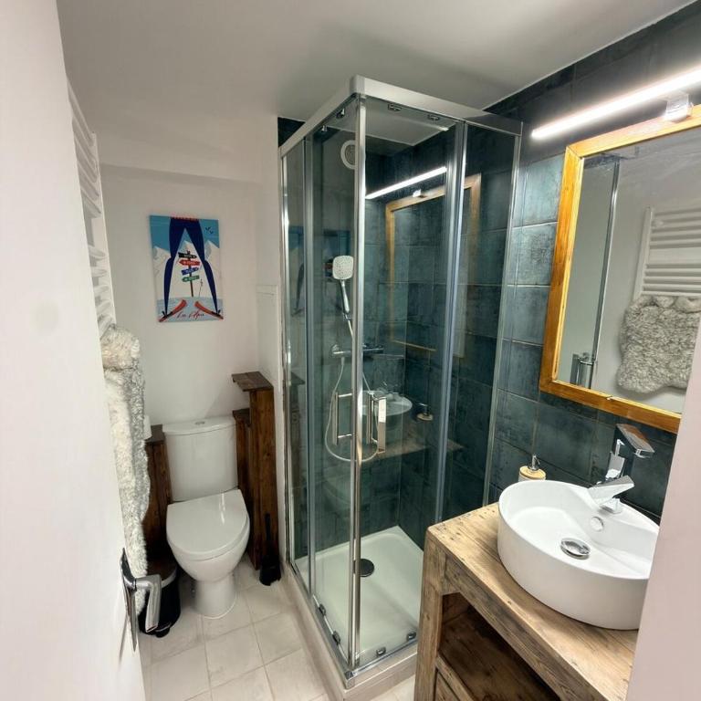 Charmant studio avec coin nuit en mezzanine La Foux d'Allos - Appartement - 45