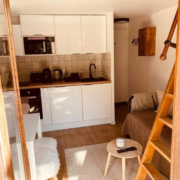 Charmant studio avec coin nuit en mezzanine La Foux d'Allos - Appartement - 6