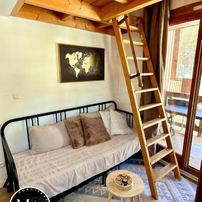 Charmant studio avec coin nuit en mezzanine La Foux d'Allos - Appartement - 46