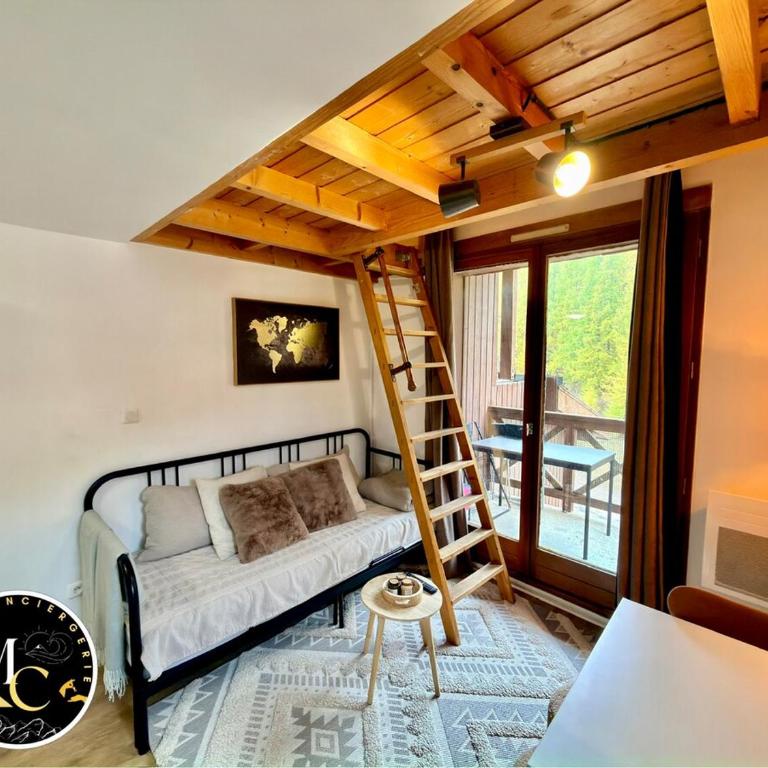 Charmant studio avec coin nuit en mezzanine La Foux d'Allos - Appartement - 3
