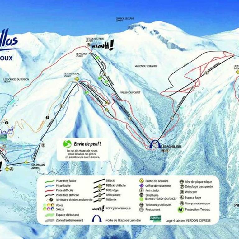 Charmant studio avec coin nuit en mezzanine La Foux d'Allos - Appartement - 32