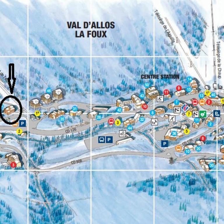 Charmant studio avec coin nuit en mezzanine La Foux d'Allos - Appartement - 31