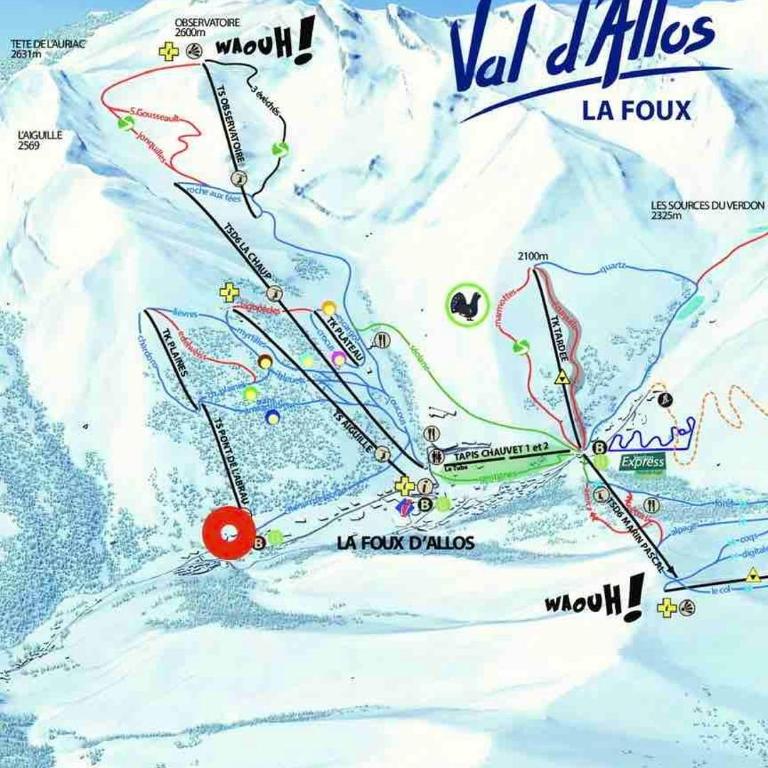 Charmant studio avec coin nuit en mezzanine La Foux d'Allos - Appartement - 34
