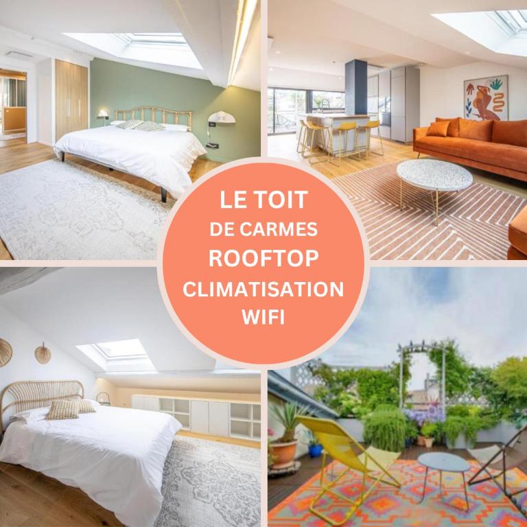LE TOIT DE CARMES - Esprit Rooftop en Hyper Centre Ville - Moderne et Confort - WIFI ET CLIM - Elite Premium Properties Services - Apartamento de 2 dormitorios - 1