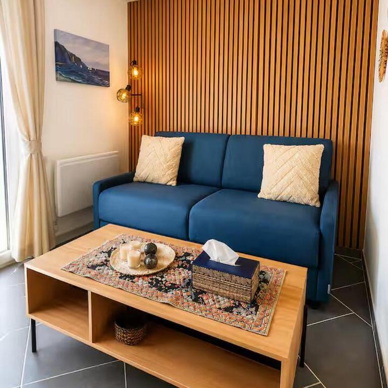 Blue'Camp - Vue panoramique, box vélo, cosy, près Nausicaá - Appartement 2 Chambres - 3