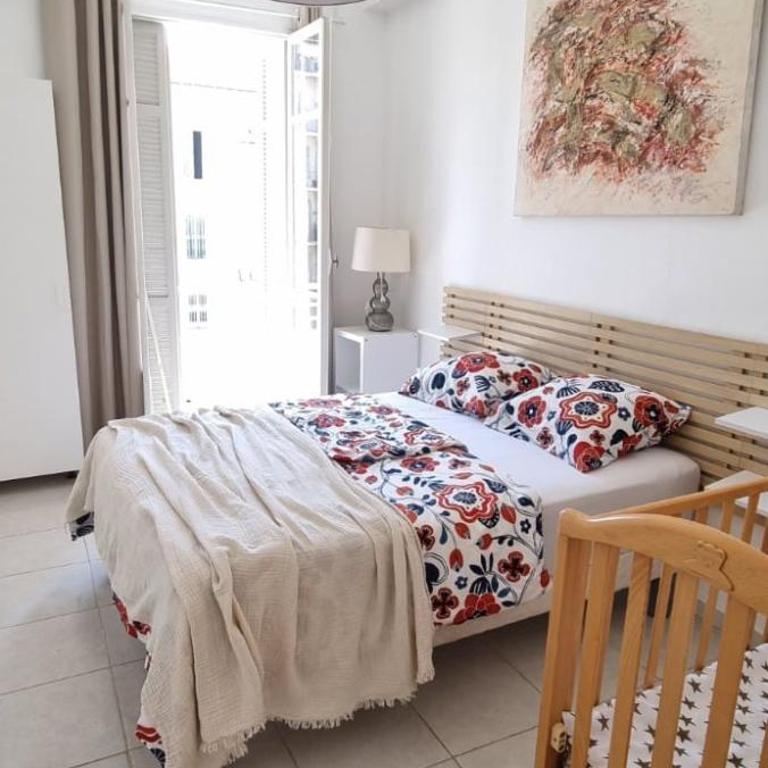 1 min from the beach and Promenade 4 people, clim - Chambre Quadruple Supérieure - 6