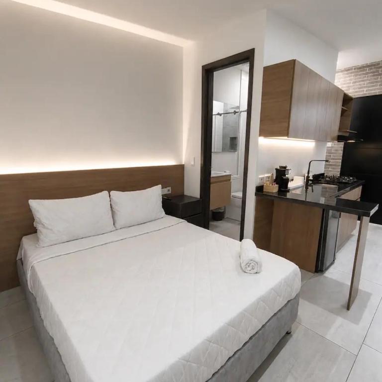 Apartaestudio equipado con acceso autónomo 06 - One-Bedroom Apartment - 4
