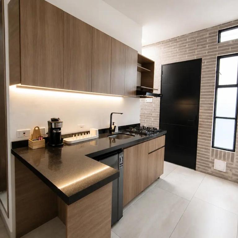Apartaestudio equipado con acceso autónomo 06 - One-Bedroom Apartment - 12