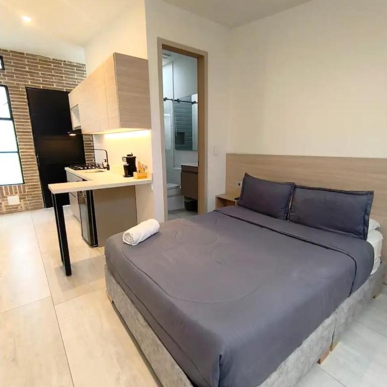 Apartaestudio equipado con acceso autónomo 06 - One-Bedroom Apartment - 1