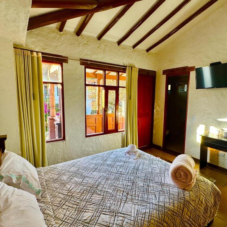 Pueblito Boyacense Hospedaje Iraca Duitama - Apartamento de 2 dormitorios - 9