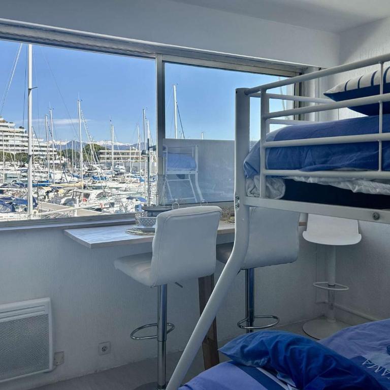 Studio charmant avec vue port - 3 pers. - FR-1-252A-144 - Appartement - 1
