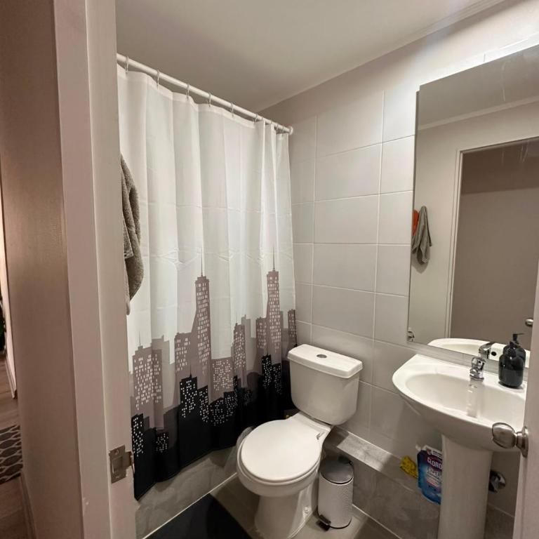 Dormitorio con Baño Privado - Apartamento de 1 dormitorio - 5