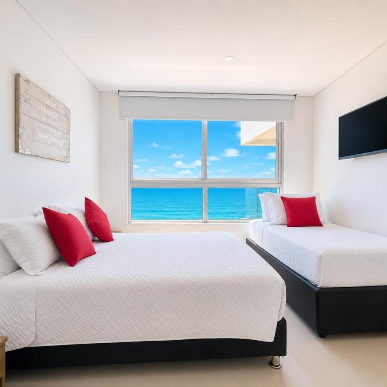 Beachfront apartment with a beautiful ocean view - One-Bedroom Apartment - 13