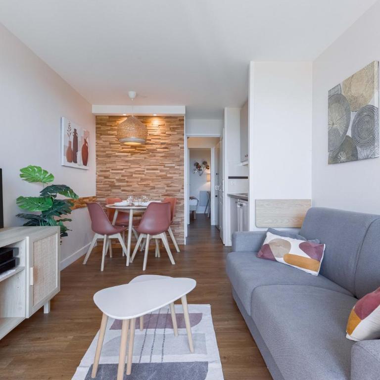 Chouchou Plage - terrasse, piscine, tennis, clim - Appartement avec Terrasse - 2