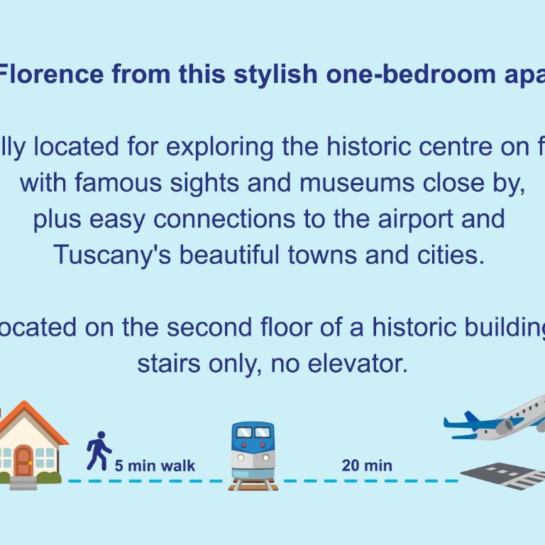 Romantic Hideaway, 5 Min Walk to Florence Central Rail Station SMN - Appartamento con 1 Camera da Letto - 34