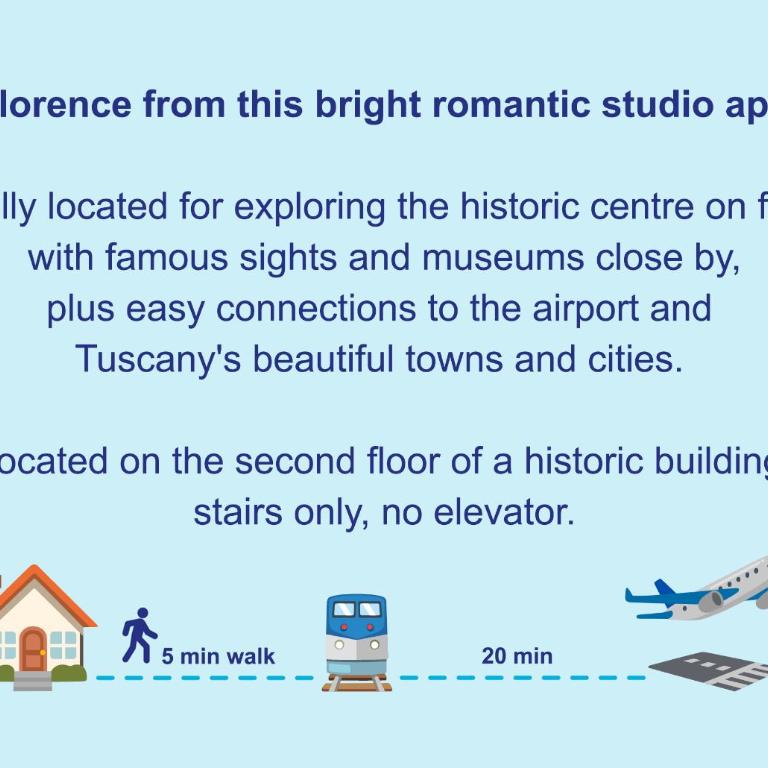 Love Nest, Studio Apartment, 5 min Walk to Florence Central Rail Station SMN - One-Bedroom Apartment - 12