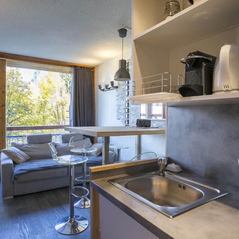 Résidence Grand Arbois - Deux pièces 4 personnes rénové centre station MAE-5394 - Appartement - 1