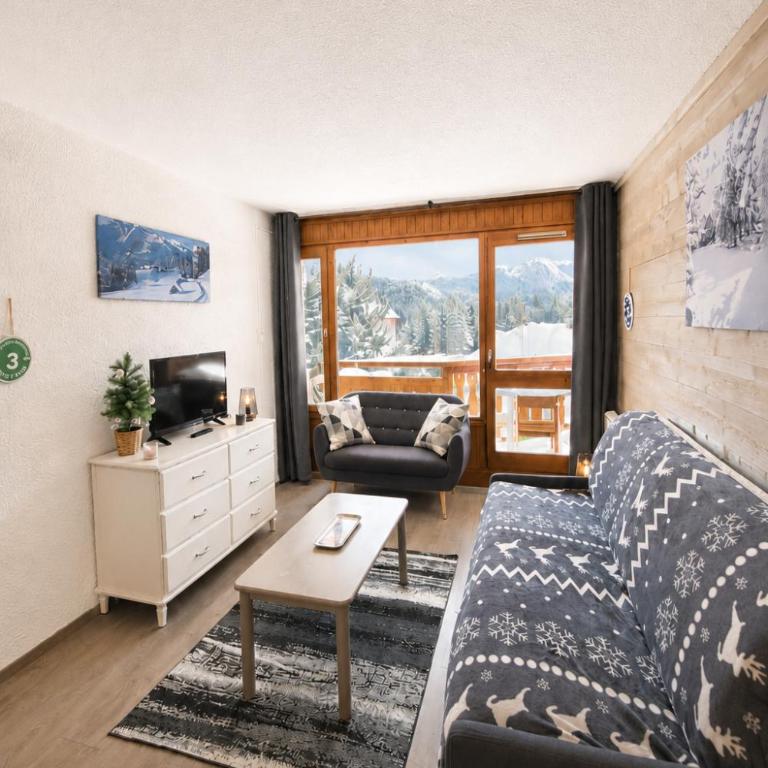 LE PLEIN SUD - Ski aux pieds, Jandri Express - Ménage inclus - Appartement avec Vue sur la Montagne - 2