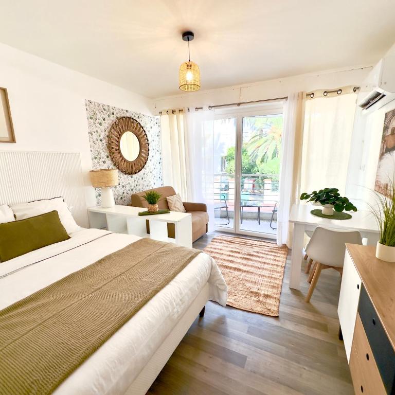30m2 vue mer terrasse à 1min des plages - Appartement 1 Chambre - 1