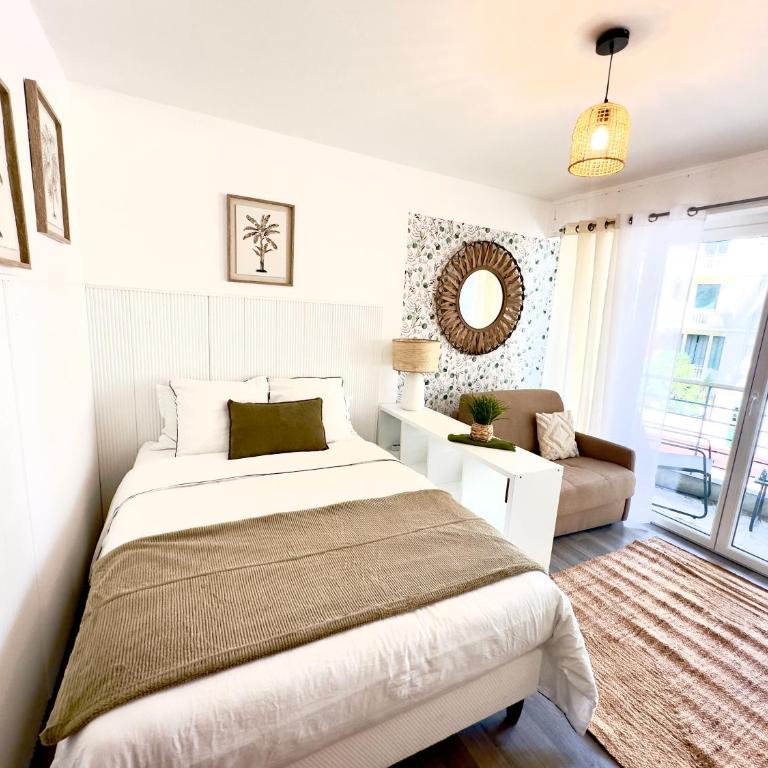 30m2 vue mer terrasse à 1min des plages - Appartement 1 Chambre - 5