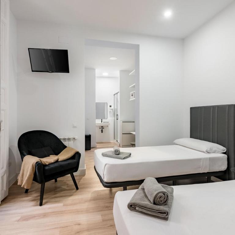 MyHouseSpain - 7Stay Madrid - Camera Deluxe Doppia con Letti Singoli - 1