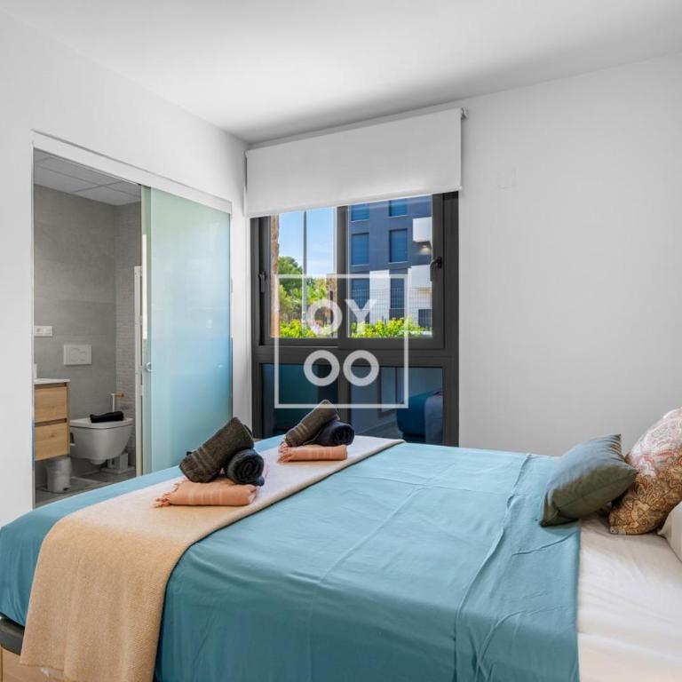 Orihuela Costa Coral Corner, Ground Floor with Pools and Spa by OYOOSTAYS - Apartamento Deluxe de 2 dormitorios con vistas al jardín - 13