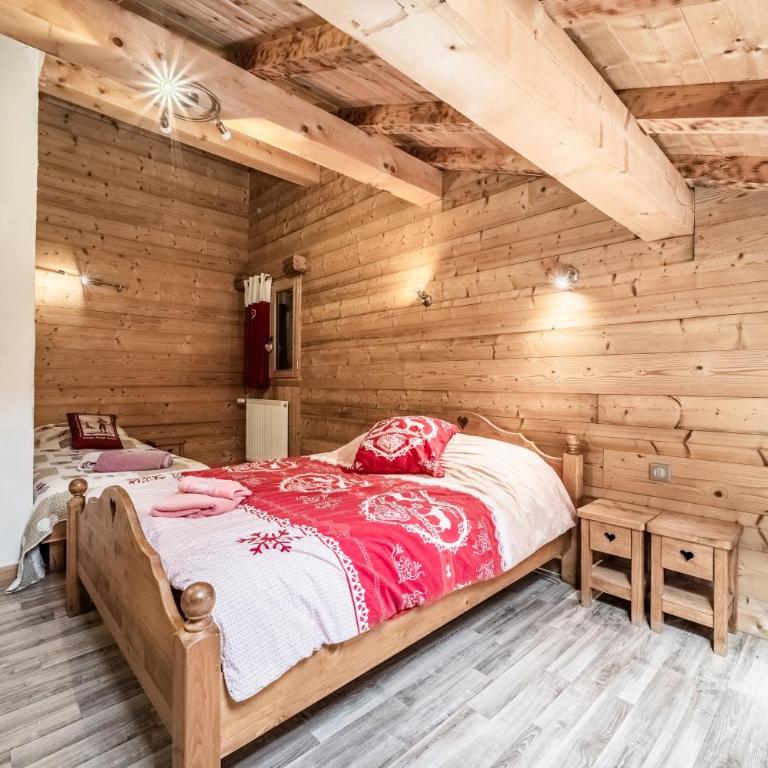 Chalet Le Plan du Rtia - Chambre Quadruple avec Douche - 4