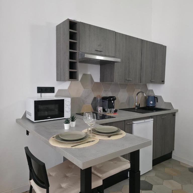 Le studio du Passage Boyer - Appartement 1 Chambre - 6