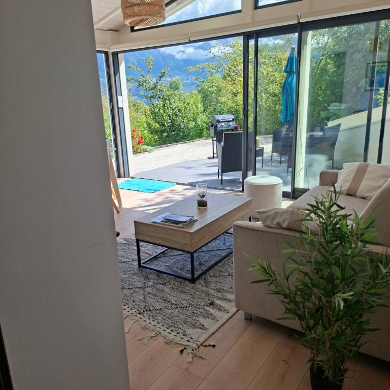La Soldanelle vue lac et montagnes - Appartement 1 Chambre - Vue sur Lac - 32