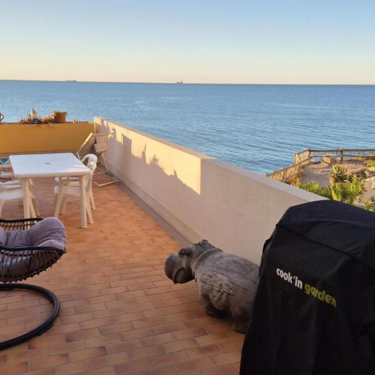 011 grand t3 lumineux vue mer et clim - Appartement 2 Chambres avec Terrasse et Vue sur la Mer - 2