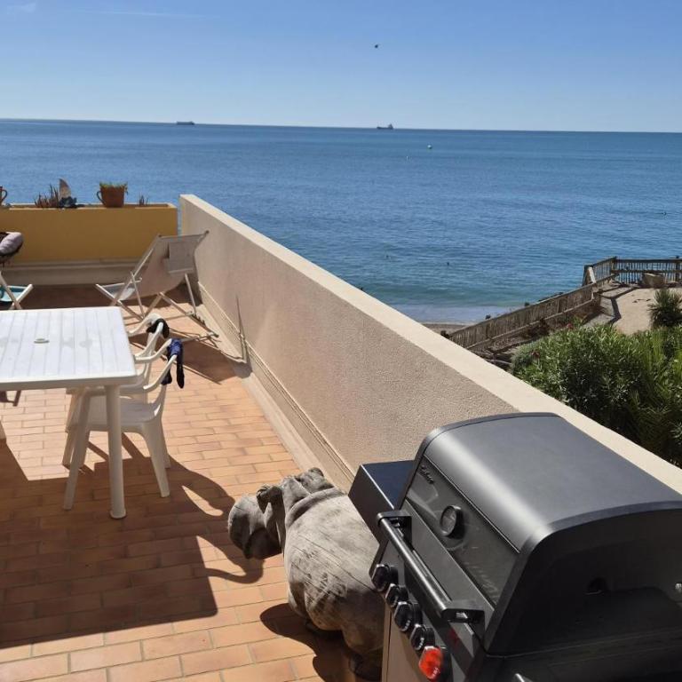 011 grand t3 lumineux vue mer et clim - Appartement 2 Chambres avec Terrasse et Vue sur la Mer - 6