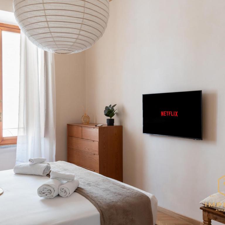 Imperium Domus Esquilina - 2-4 pax, historic center apt, A-C - Deluxe Apartment mit 1 Schlafzimmer - 7
