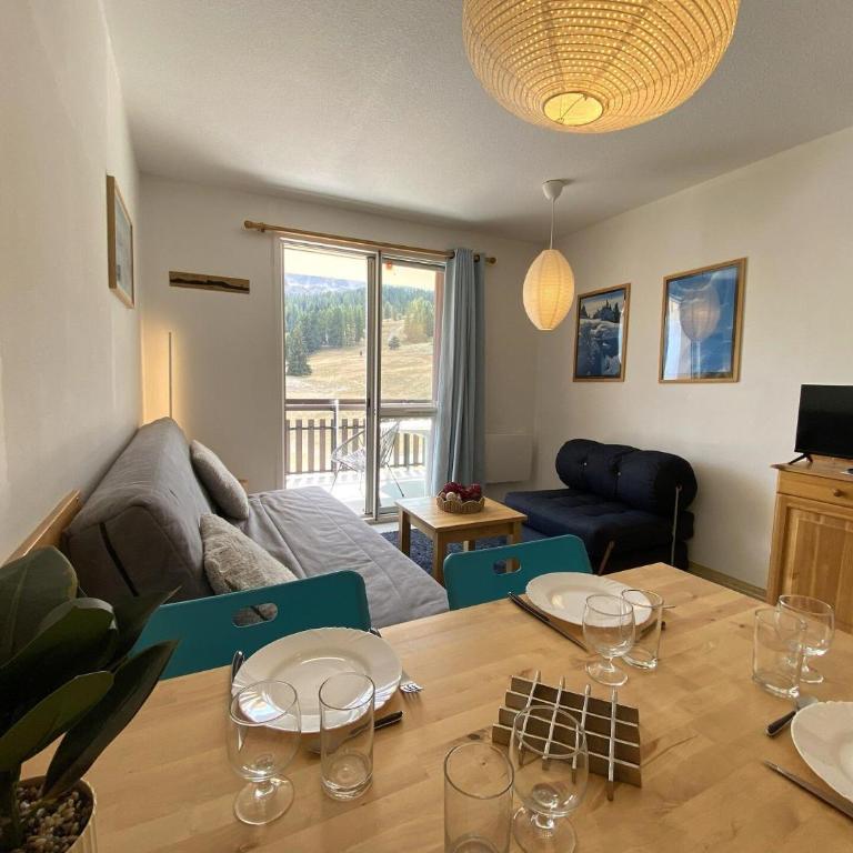 Résidence Les Issarts - Bel appartement au pied des pistes de Superdévoluy MAE-8094 - Appartement - 1