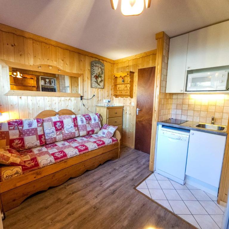 Résidence Combes - Appartement 2 personnes aux pieds des pistes aux Menuires avec vue panoramiqe MAE-4084 - Studio - 1