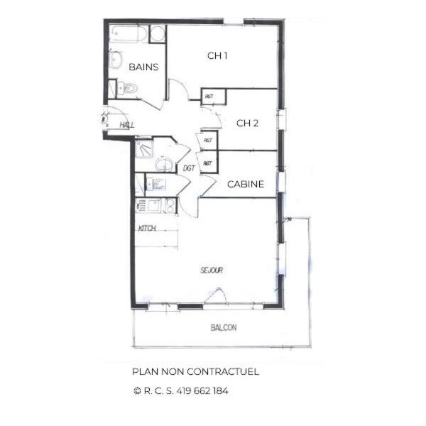 Résidence Courmayeur - Bel appartement rénové pour 8 personnes sur les pistes MAE-4094 - Appartement - 16
