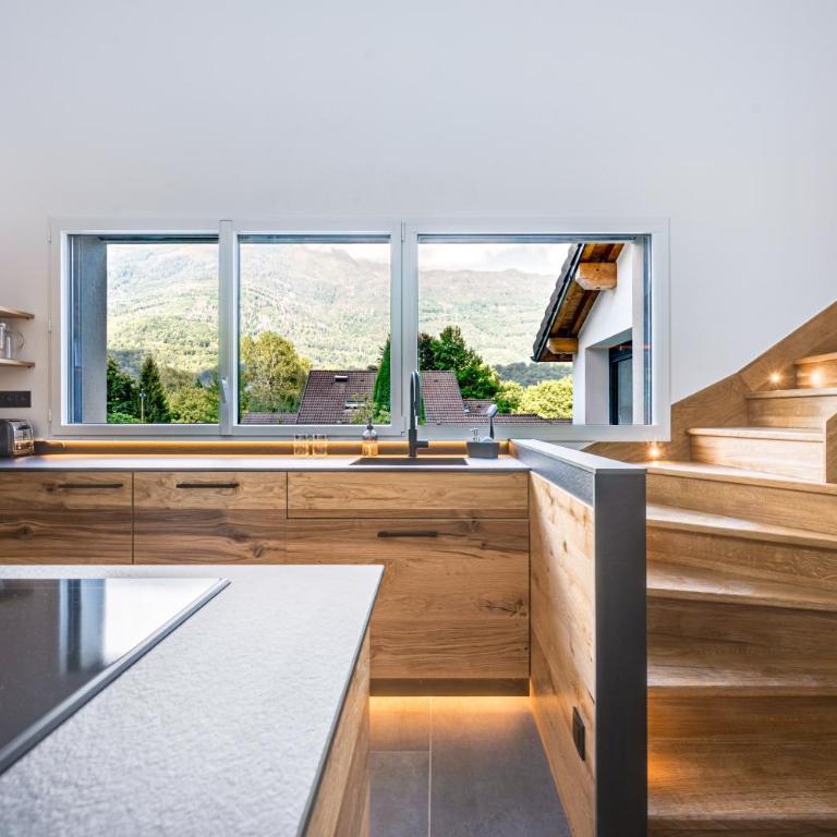 L'Écrin des Noyers - Vue montagne proche forêt - Maison de Vacances - 15