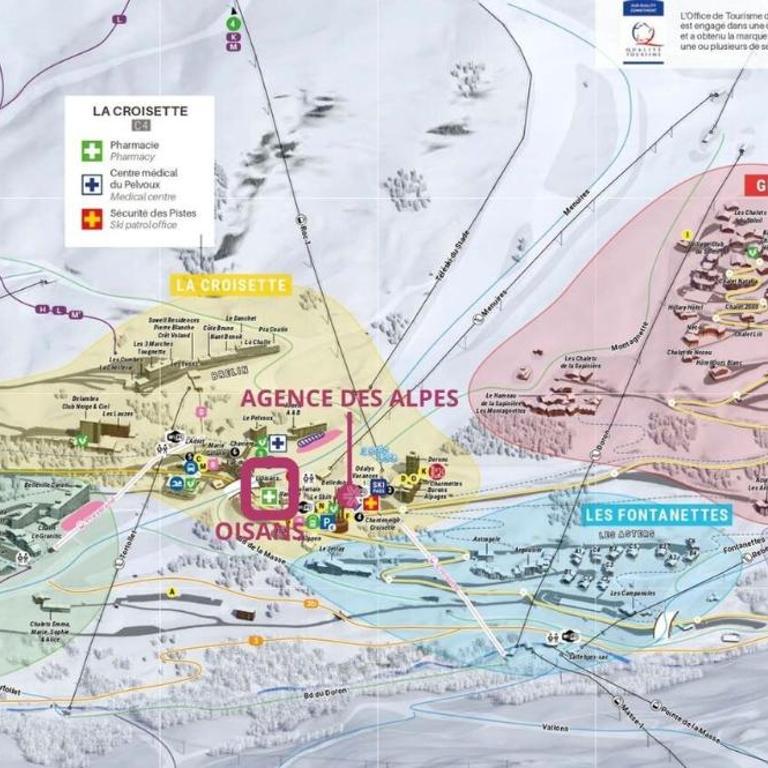 Résidence Oisans - Studio pour 4 entierement rénové ski aux pieds au coeur des Ménuires MAE-5514 - Studio - 3