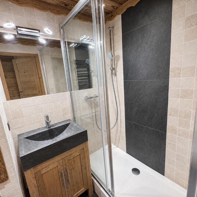 Résidence Necou - Studio déco style chalet en bord de pistes pour 3 personnes MAE-5954 - Studio - 7