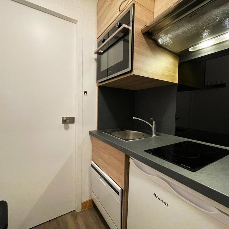 Résidence Lac Du Lou - Apparement entierement rénové ski aux pieds aux Ménuires pour 4 pax MAE-5214 - Studio - 12
