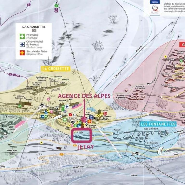 Résidence Jetay - Appartement 4 personnes aux Ménuires avec vue sur la montagne MAE-5614 - Appartement - 2