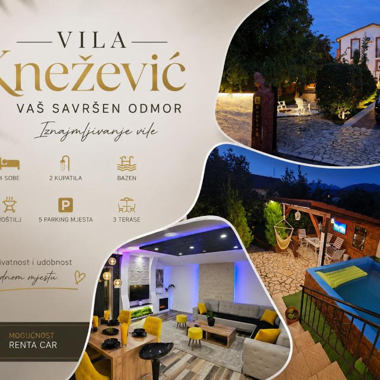 Vila Knežević - Apartman sa Dve Spavaće Sobe i Sopstvenim Bazenom - 59