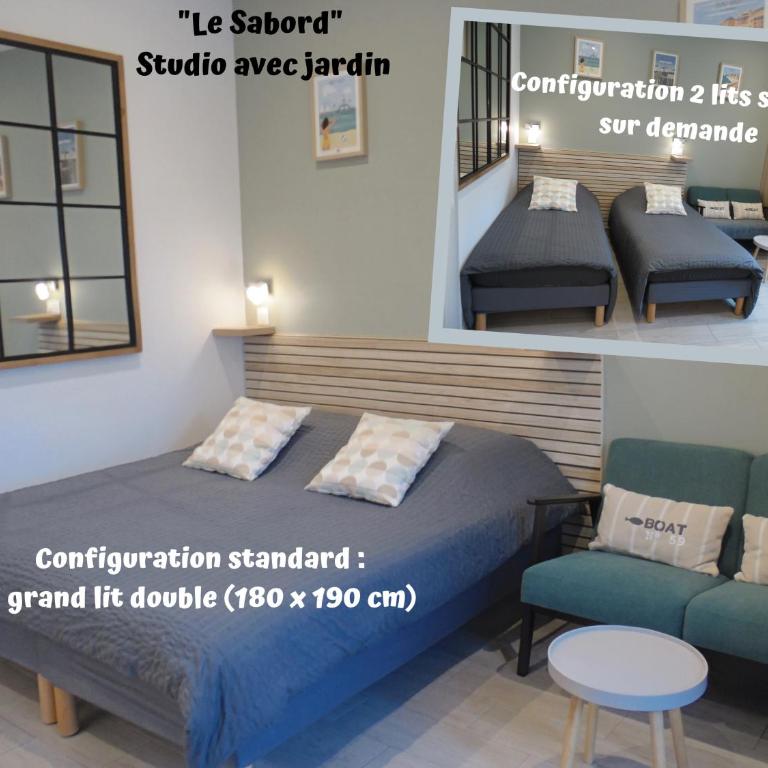 Résidence La Hoguette- Plage du Sillon à 30m - Estudio con jardín - 10