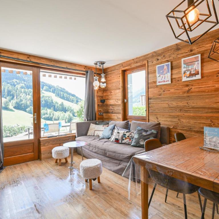 Appt Le Regain - Le Grand Bornand - Appartement 2 Chambres avec Vue sur la Montagne - 9
