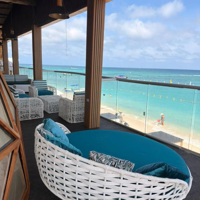 La Cabaña Glamping Geronimo - Habitación Doble Deluxe con balcón y vistas al mar - 16