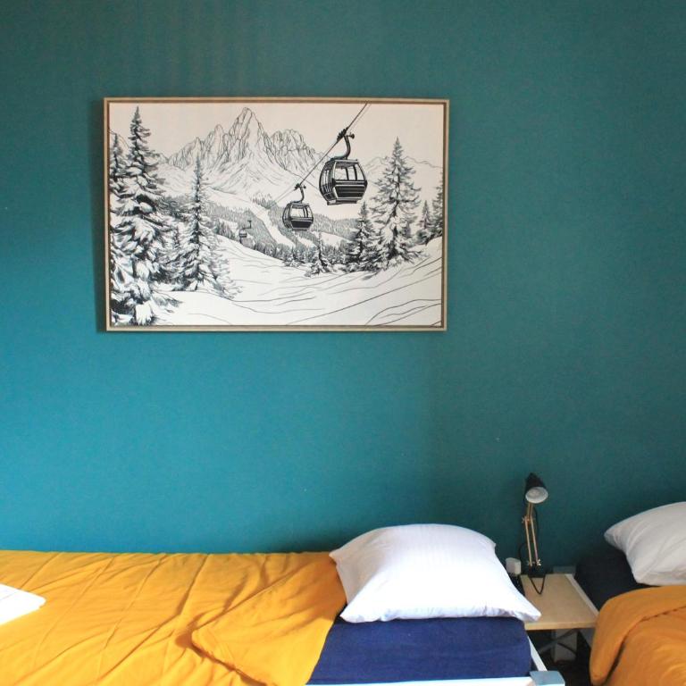 Briancon and Serre Chevalier - ski & hike & bike Art Deco Penthouse Petsche - Appartement 3 Chambres - 11